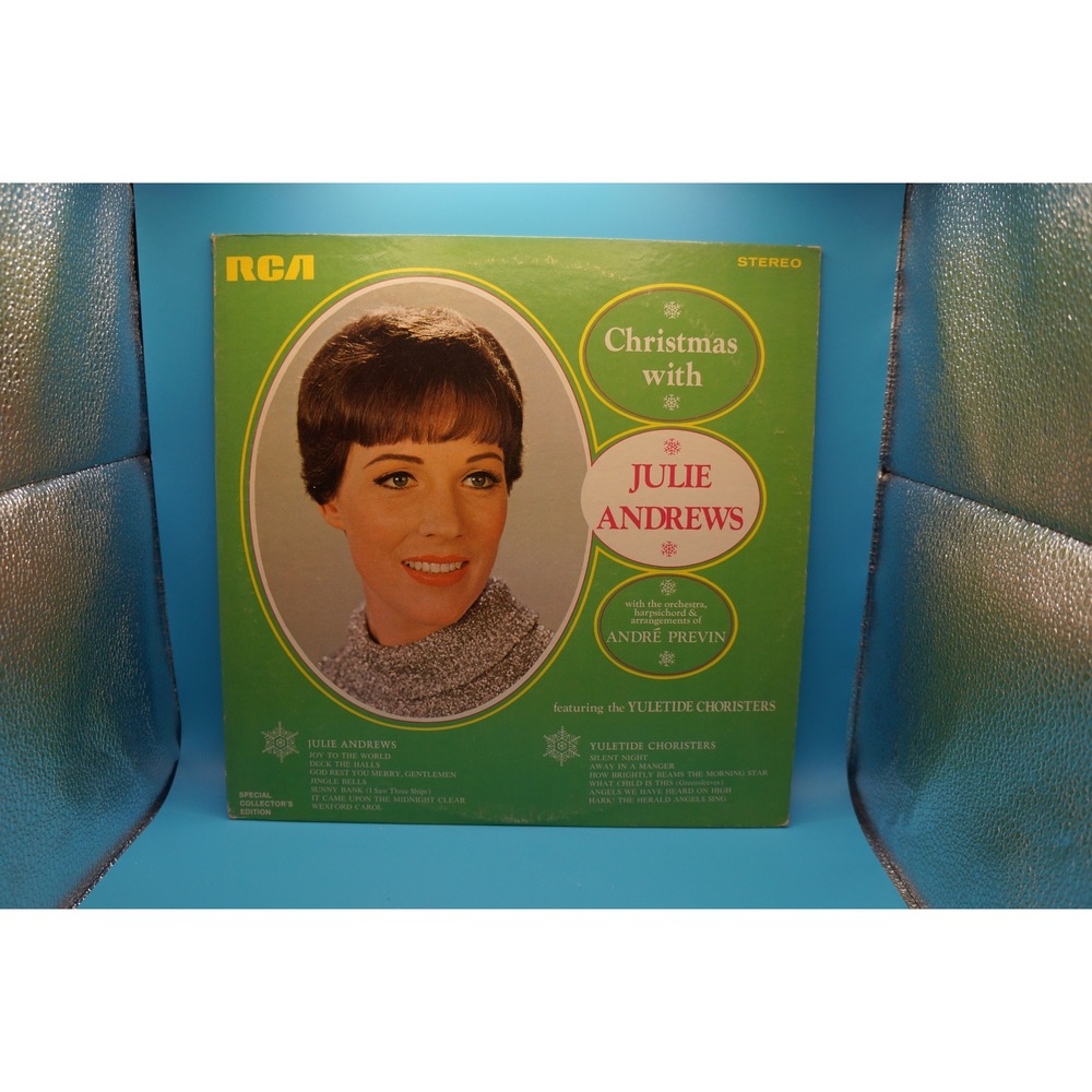 Christmas with Julie Andrews RCA Victor Stereo LP PRS-290 Vintage Vinyl Record